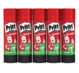 Pritt Lápiz Adhesivo, 42 Gramos, 5 Piezas 