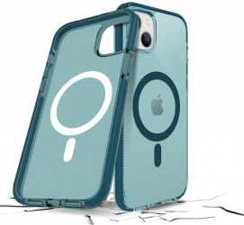Prodigee Funda Safetee Neo con MagSafe para iPhone 14 Plus, Azul 