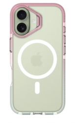 Prodigee Funda Flow Blush Prodigee para iPhone 17 Pro, Rosa 