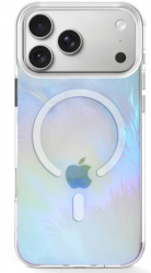 Prodigee Funda Pampas Ice para iPhone 17 Pro, Perlado 