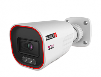 Provision-ISR Cámara de Seguridad IP Bullet para Exteriores BMH-380IPSN-28, Alámbrico, 3840x2160 4K, Día/Noche  