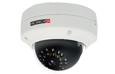 Provision-ISR Cámara de Seguridad IP Domo IR para Interiores/Exteriores DAI-480IPE28, Alámbrico, 1280 x 720 Pixeles, Día/Noche 