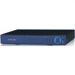Provision-ISR NVR de 16 Canales NVR3-16400-8P(1U) de 2 Discos Duros, max. 3TB, 1x USB 2.0, 1x USB 3.0, 8x RJ-45 