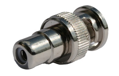 Provision-ISR Conector Coaxial BNC Macho - RCA Hembra, 1 Pieza 