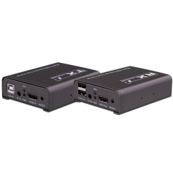 Provision-ISR Extensor de Video por Cable Cat5e/6, 1x HDMI, USB 2.0, hasta 130m 