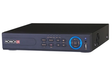 Provision-ISR Grabadora de Video Digital D1 DVR SA-4100HDX, 4 Canales 