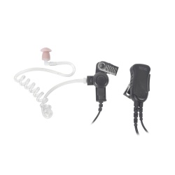 Pryme Micrófono con Solapa para Radio SPM-1303, Negro, para Motorola/Hytera 