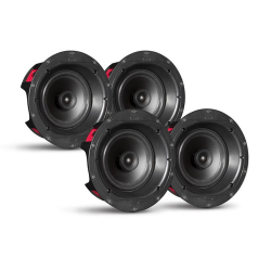 PSB Kit de Bocinas para Plafón CS805, Alámbrico, 100W RMS, Negro - 4 Piezas 