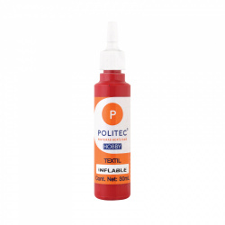 PTX Pintura Textil Inflable para Arte, 30ml, Clásica Rojo No. 408 