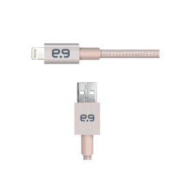 PureGear Cable USB 2.0 Macho - Lightning 2.0 Macho, 22.8cm, Rosa 