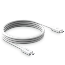 PureGear Cable USB C Macho - USB C Macho, 1.2 Metros, Blanco 
