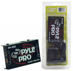 PylePro Preamplificador PP999, 2 Canales, RCA 