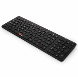 Teclado Qian ACTB18004, Inalámbrico, Bluetooth, Negro (Español) 