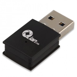 Qian Adaptador de Red USB NW1550, Inalámbrico, WLAN, 150 Mbit/s, 2.4GHz, Antena de 2dBi 
