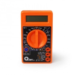 Qian Multímetro Digital, 0 - 2000V, Naranja 