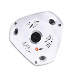 Qian Cámara IP PTZ YAN Panoramica 360°, Wi-Fi, 1.3MP, Día/Noche 