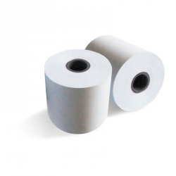 Qian Rollo de Papel Autocopiable, 7cm x 76mm, 6 Piezas 