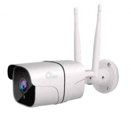 Qian Cámara de Seguridad IP Smart WiFi Bullet IR para Exteriores QCI-62302, Inalámbrico, 1920x1080 Full HD, Día/Noche  