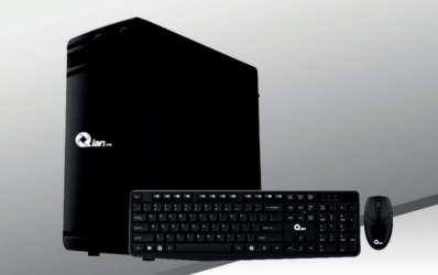 Computadora Qian QCMTA320W, AMD Ryzen 3 3200G 3.60GHz, 8GB, 120GB SSD, Windows 10 Home 64-bit + Teclado/Mouse 