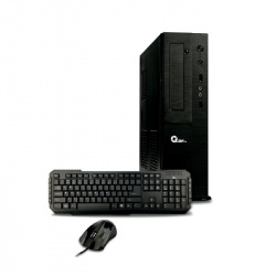 Computadora Kit Qian QCS180011, Intel Core i3-8100 3.60GHz, 8GB, 1TB, Windows 10 Pro + Teclado/Mouse 
