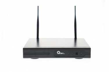 Qian Kit de Vigilancia Ding de 4 Cámaras y 4 Canales, con Grabadora NVR 