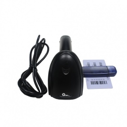 Qian QLBT1701 Lector de Código de Barras, Láser, 1D - incluye Cable de Carga USB 