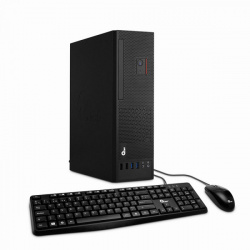 Computadora Kit Qian QPI-OPC-02B, Intel Core i5-10400 2.90GHz, 8GB, 480GB SSD, Windows 11 Home 64-bit + Teclado/Mouse 
