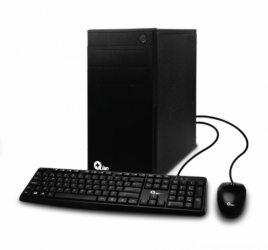 Computadora Kit Qian PCX12-02, Intel Core i7-12700 2.10GHz, 16GB, 480GB SSD + 1TB HDD, Windows 11 Home Trial + Teclado/Mouse 