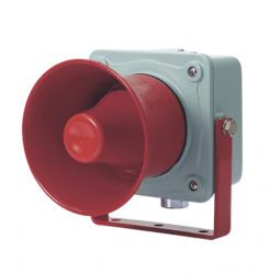 Qlight Sirena con Estrobo SEWN50L-WS-120-LC, para Exterior, Alámbrico, 120dB 