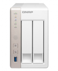 QNAP TS-251 Sistema NAS de 2 Bahías, Intel Celeron 2.41GHz, SATA III, Tower 