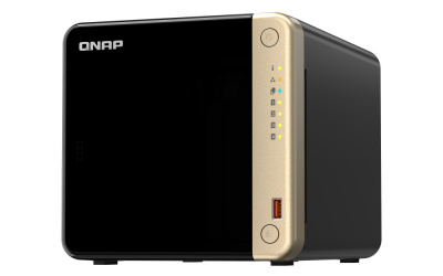 QNAP TS-464 NAS de 4 Bahías, Intel Celeron N5095 2GHz, M.2/SATA II, 2x USB 2.0, Negro  ― no Incluye Discos Duros 