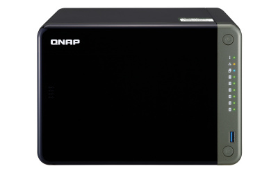 QNAP TS-653D-4G NAS de 6 Bahías, Intel Celeron J4125 2GHz, USB 2.0/3.0, Negro ― no Incluye Discos Duros 