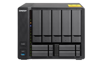 QNAP TS-932X NAS de 9 Bahías, Annapurna Labs Alpine AL-324 1.70GHz, SATA III, Negro ― No Incluye Disco Duro 