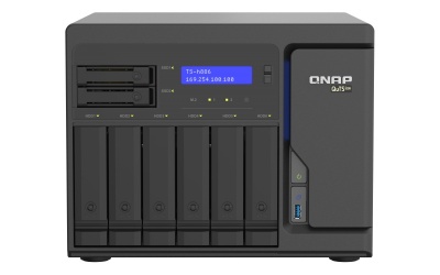 QNAP TS-H886-D1622-16G Almacenamiento NAS de 8 Bahías, Intel Xeon D-1622 2.60GHz, 16GB (2 x 8GB), SATA ― no Incluye Discos 