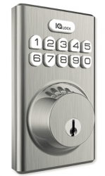 Qolsys Cerradura Inteligente IQDLK-PGK-SN, Código, 255 Usuarios 