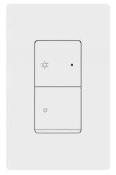 Qolsys Interruptor de Luz Inteligente IQDMR-PG, 2 Botones, RF, Blanco  