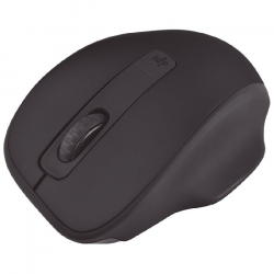 Mouse Quaroni MIQ01N, Inalámbrico, Óptico, 1.200DPI, RF Inalámbrico, Negro 