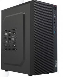 Gabinete Quaroni QCMT-08, Mini-Tower, Micro ATX/Mini-ATX/Mini-ITX, USB 2.0, incluye Fuente de 500W, Negro 