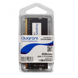 Memoria RAM Quaroni QDD44G2666-S DDR4, 2666Mhz, 4GB, CL 19, SO- DIMM 