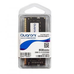 Memoria RAM Quaroni QDD48G2666-S DDR4, 2666Mhz, 8GB, CL 19, SO- DIMM 