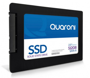 SSD Quaroni QSSD512, 512GB, SATA III, 2.5