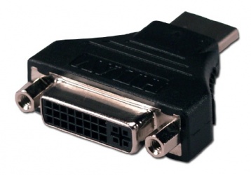 QVS Adaptador HDMI Macho - DVI Hembra, Negro 