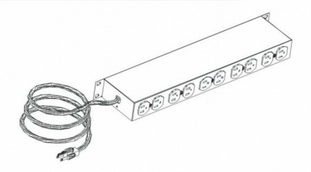 Racks & Cabs PDU para Rack B003-BK 19