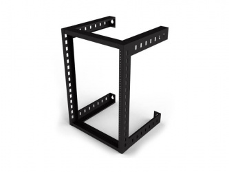 Racks & Cabs Rack Abierto de 18.5'' para Pared 15UR, hasta 200Kg, Negro 