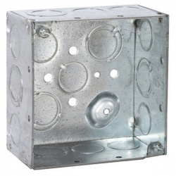 Raco Caja de Pared HUB-232, Gris 