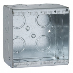 Raco Caja de Pared HUB-691, Gris 