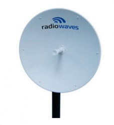 RadioWaves Antena Direccional SPD3-5.9NS, 33.5dBi, 5.92 - 6.42GHz 