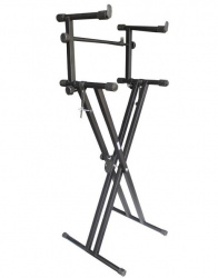 Radox Base Doble 043-129 para Teclado, Negro 