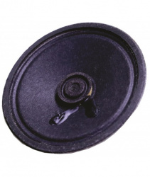 Radox Bocina para Auto 065-089, 1W, Negro, 1 Pieza 