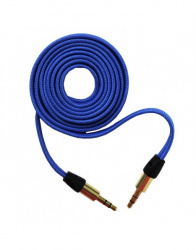 Radox Cable AUX 3.5mm Macho - 3.5mm Macho, Azul 